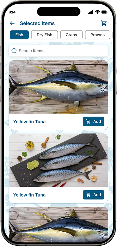 Donyfish Sea food Screen