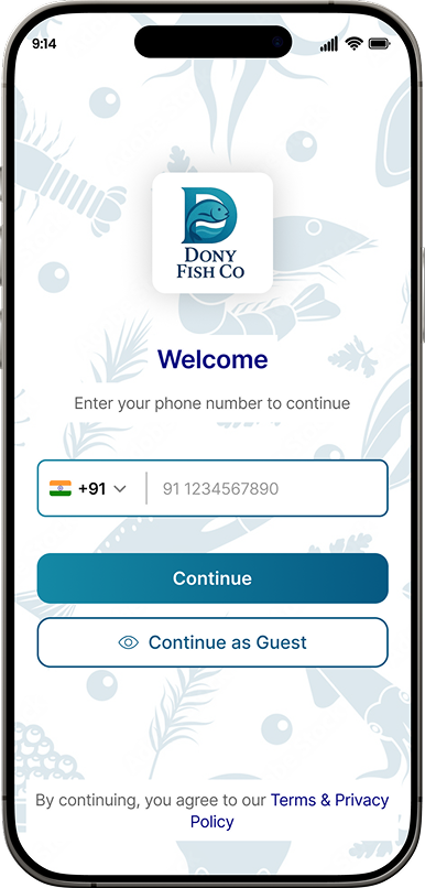 Donyfish Sea food Screen